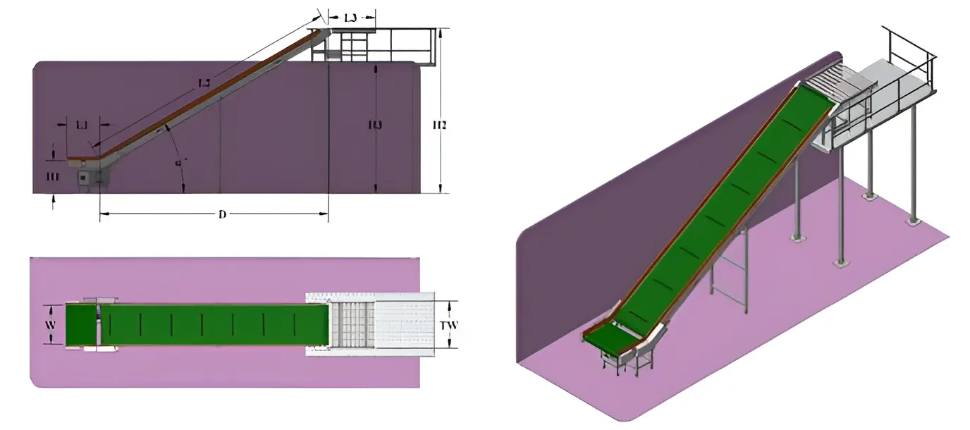 Inclined Conveyor 